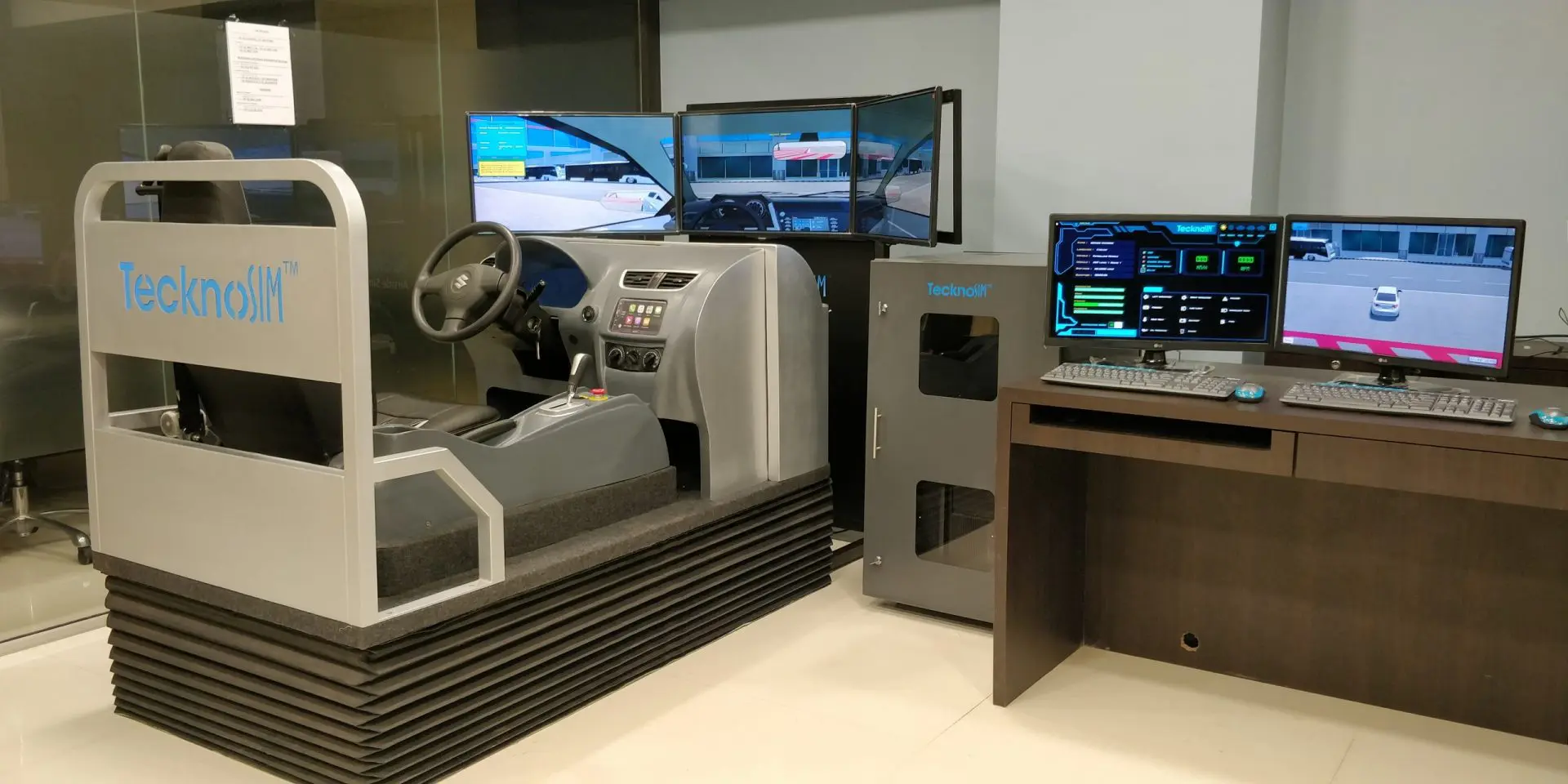 Simulation Training Systems for Car Driving