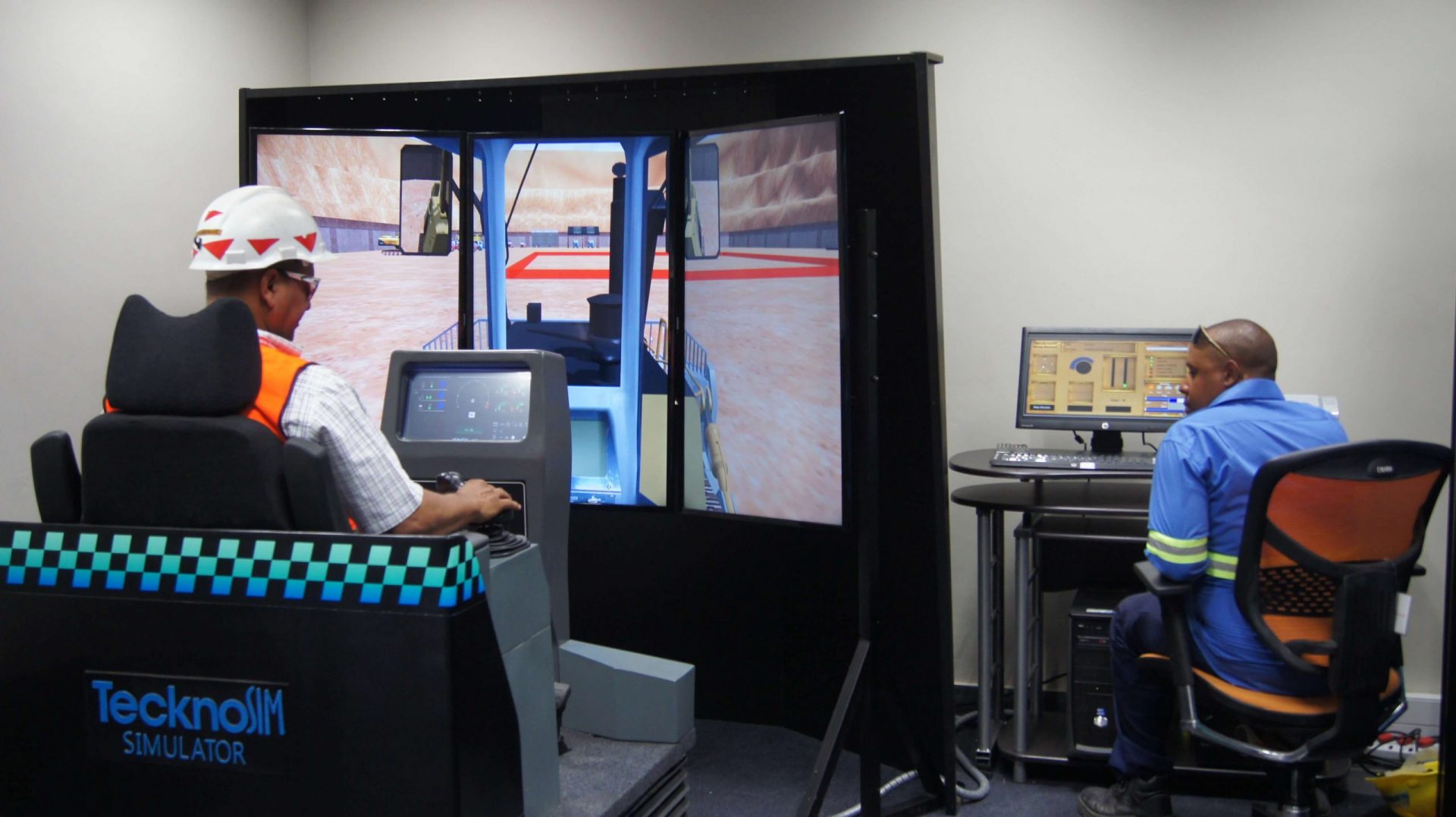 Dozer Simulator Training