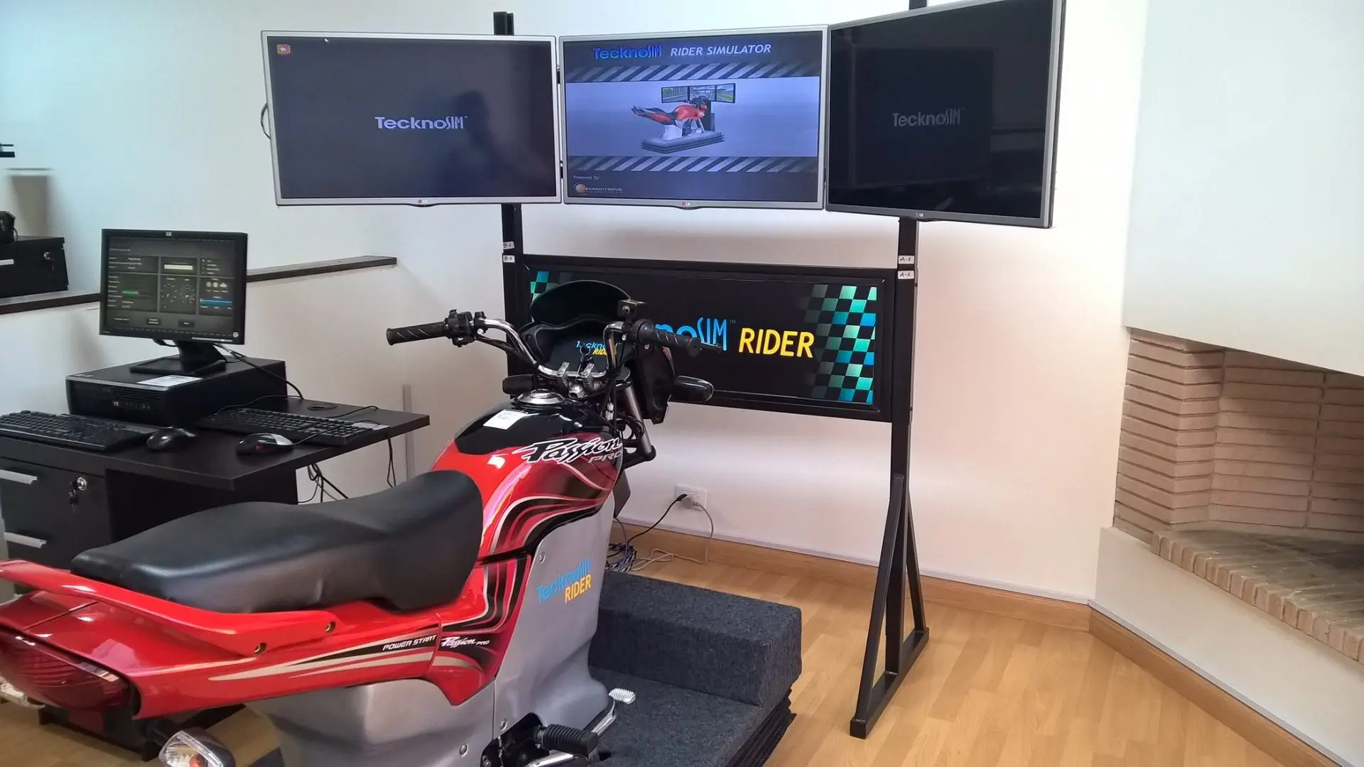 TecknoSIM Bike Simulator.. Motorcycle Driving Simulator