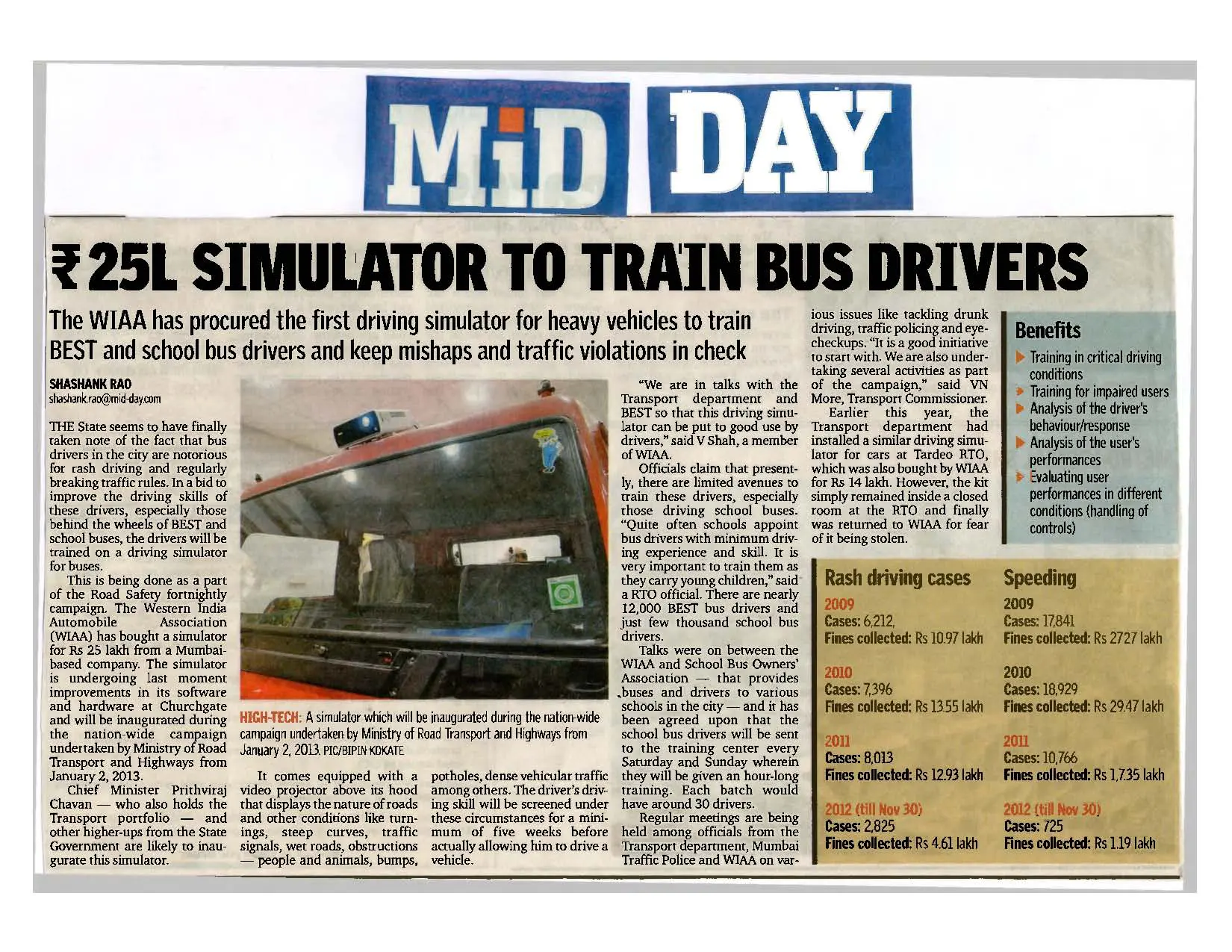 TecknoSim Bus Simulator in News January 1st 2013 copy