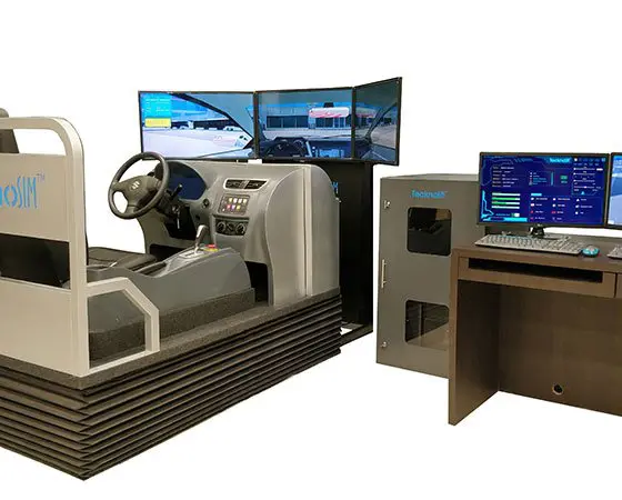 Airside driving safety simulator