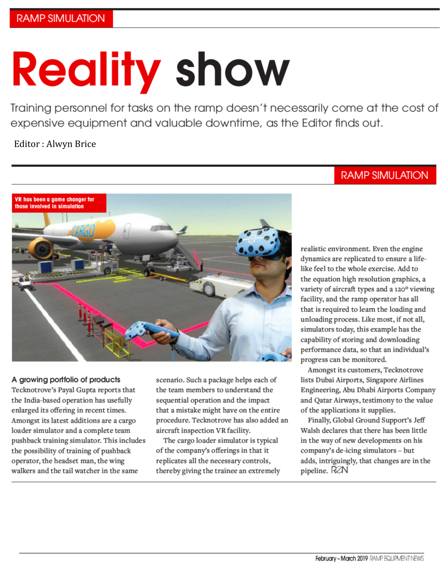 GSE Simulator training