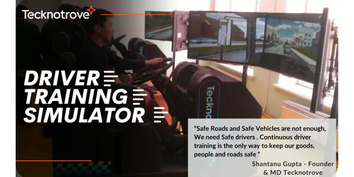 Safe Roads and Safe Vehicles are not enough, We need Safe drivers	. Continuous driver training is the only way to keep our goods, people and roads safe - SHANTANU GUPTA - FOUNDER & MANAGING DIRECTOR