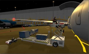 Aircraft-Cargo-Loading-Training-Night