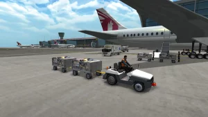 Baggage-Tractor-Simulator