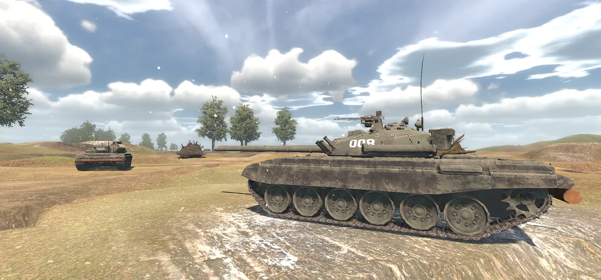 Main battle tank simulator