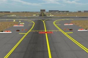 Simulator Taxiway