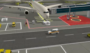 Virtual 3D Airside marking
