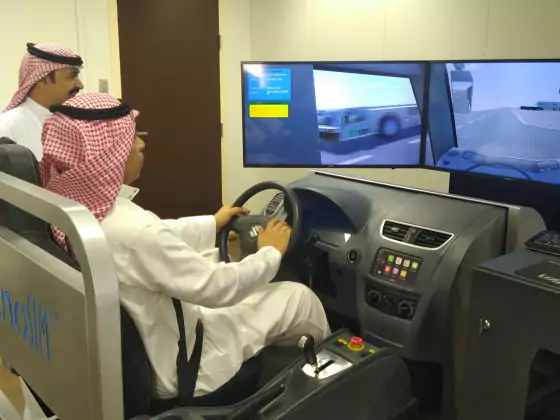 Tecknotorve Airport Driving Simulator at Riyadh Airport