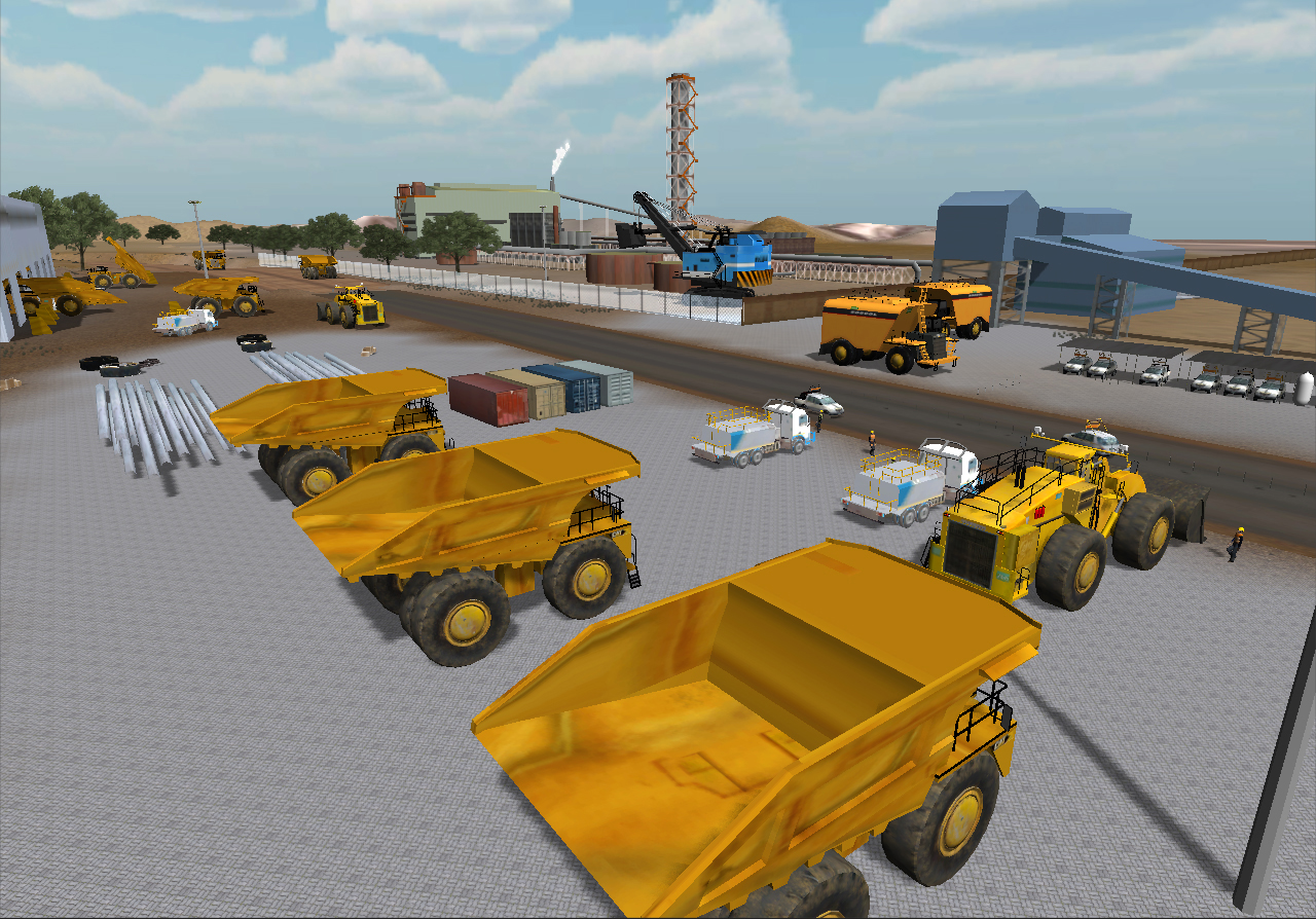 mining and construction simulator VR